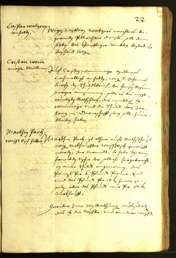 Civic Archives of Bozen-Bolzano - BOhisto Minutes of the council 1638 