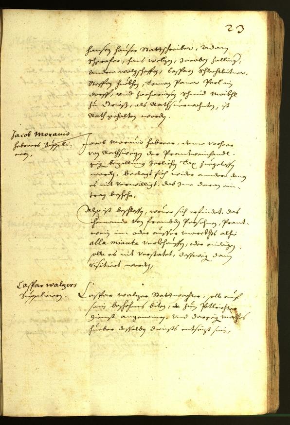 Civic Archives of Bozen-Bolzano - BOhisto Minutes of the council 1638 