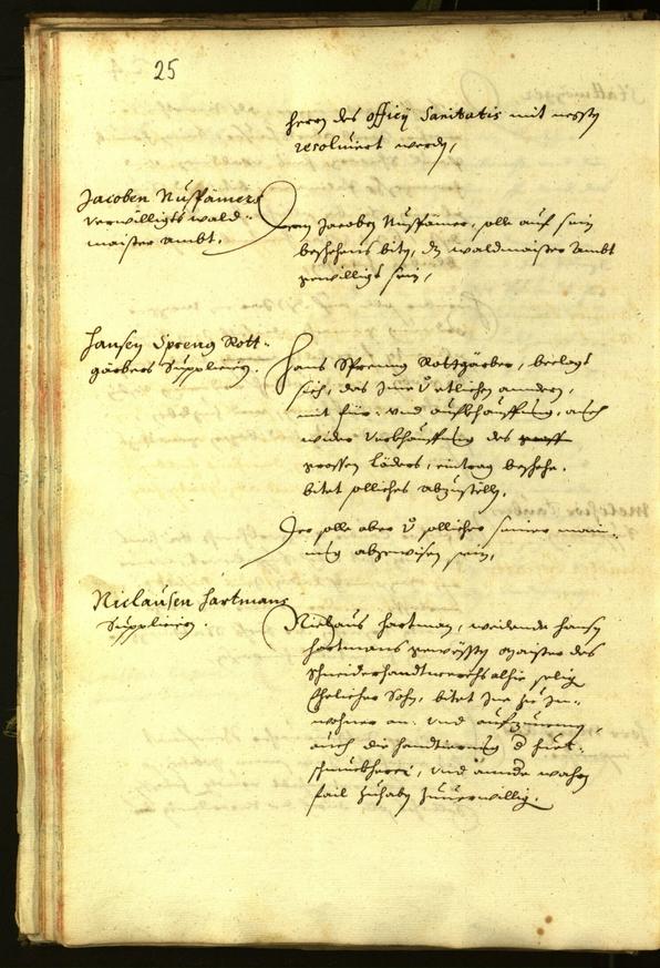 Civic Archives of Bozen-Bolzano - BOhisto Minutes of the council 1638 