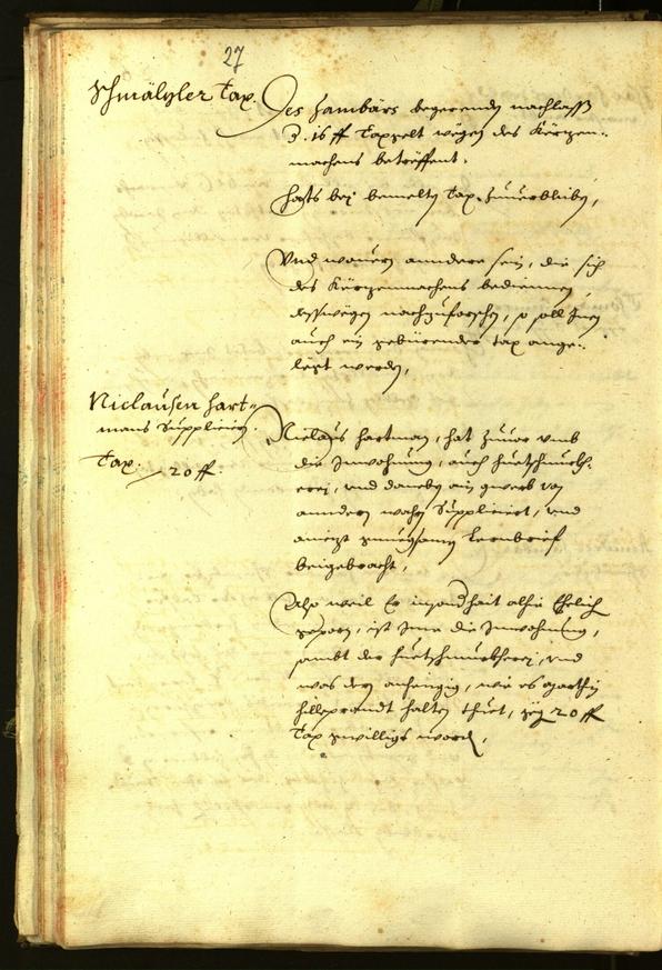 Civic Archives of Bozen-Bolzano - BOhisto Minutes of the council 1638 