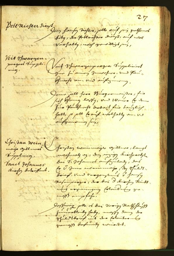 Civic Archives of Bozen-Bolzano - BOhisto Minutes of the council 1638 