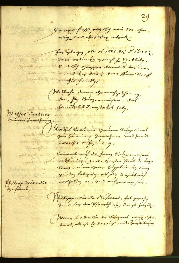 Civic Archives of Bozen-Bolzano - BOhisto Minutes of the council 1638 