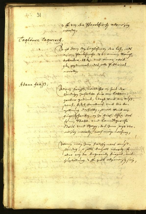 Civic Archives of Bozen-Bolzano - BOhisto Minutes of the council 1638 