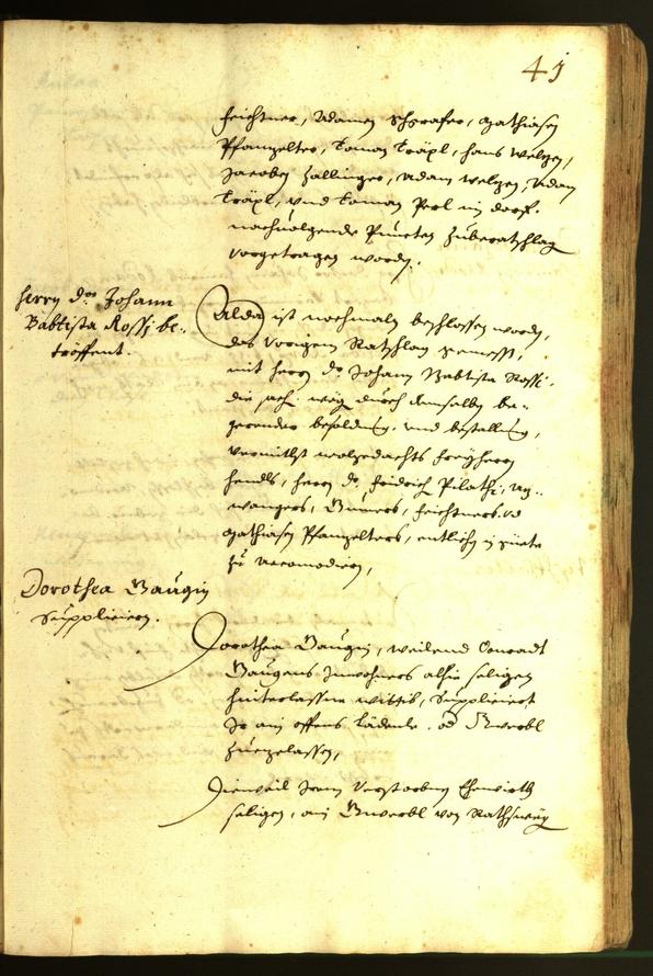 Civic Archives of Bozen-Bolzano - BOhisto Minutes of the council 1638 