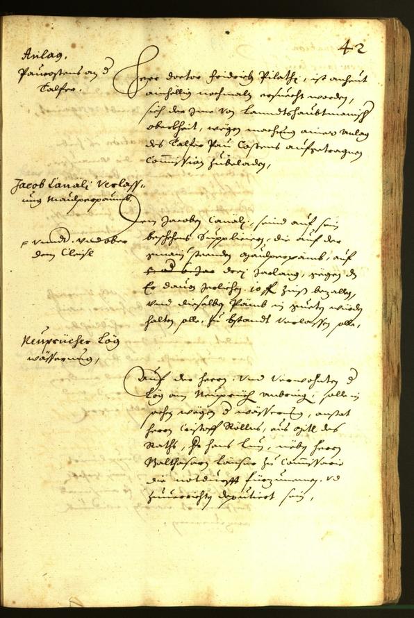 Civic Archives of Bozen-Bolzano - BOhisto Minutes of the council 1638 