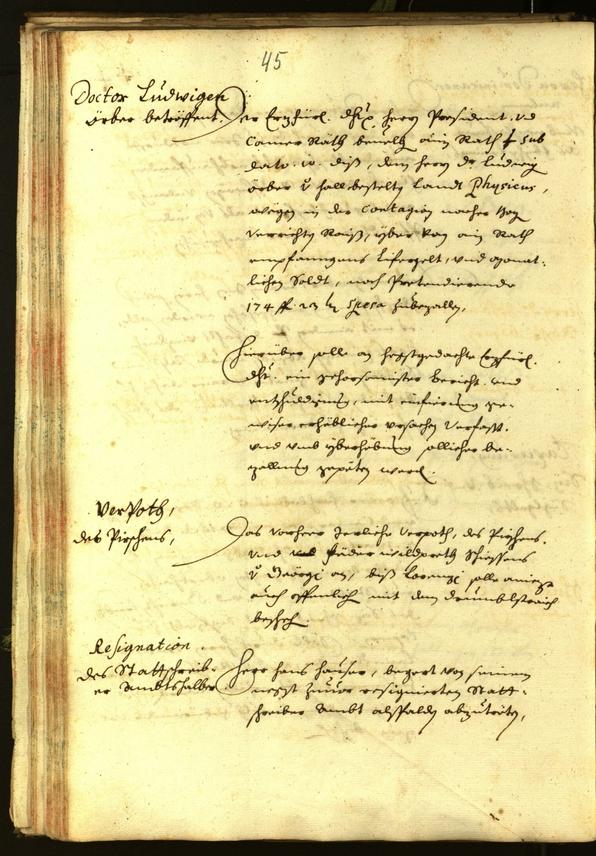 Civic Archives of Bozen-Bolzano - BOhisto Minutes of the council 1638 