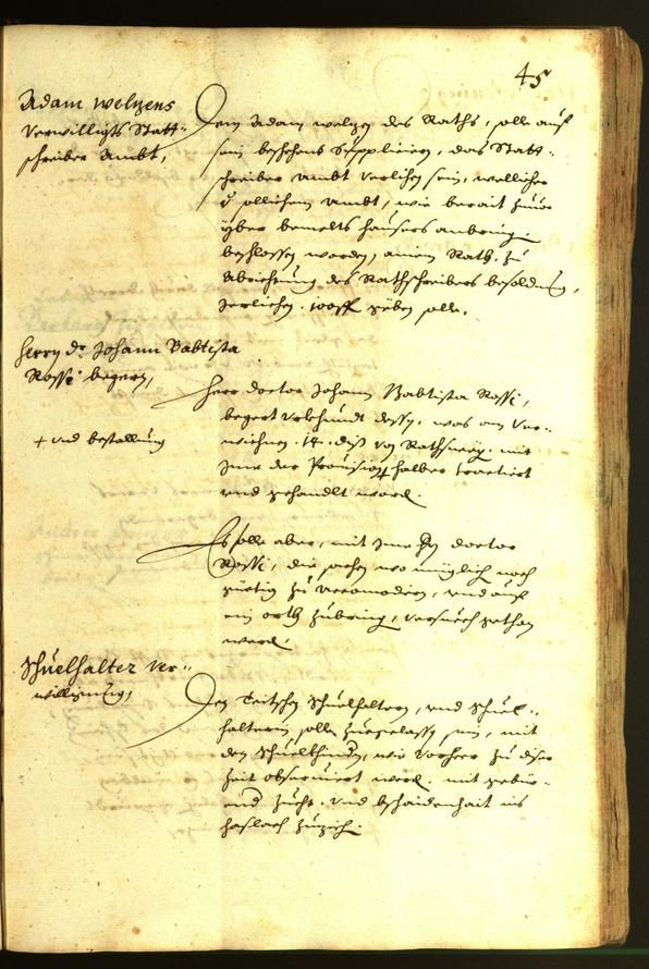 Civic Archives of Bozen-Bolzano - BOhisto Minutes of the council 1638 