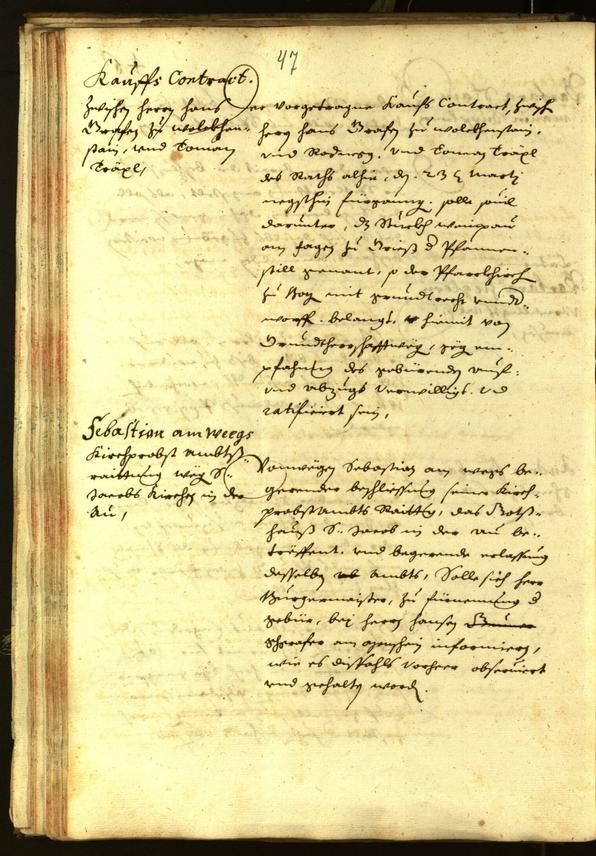 Civic Archives of Bozen-Bolzano - BOhisto Minutes of the council 1638 