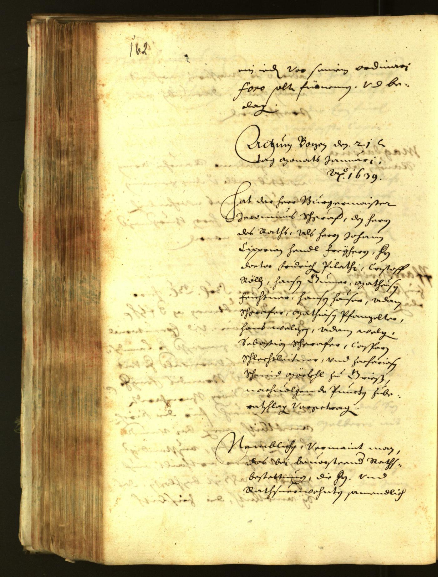 Civic Archives of Bozen-Bolzano - BOhisto Minutes of the council 1638 