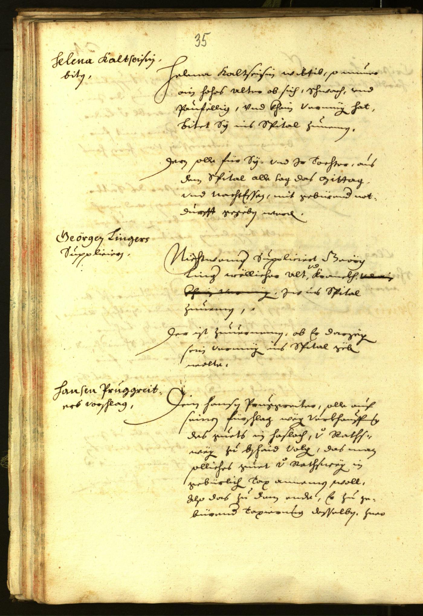 Civic Archives of Bozen-Bolzano - BOhisto Minutes of the council 1638 