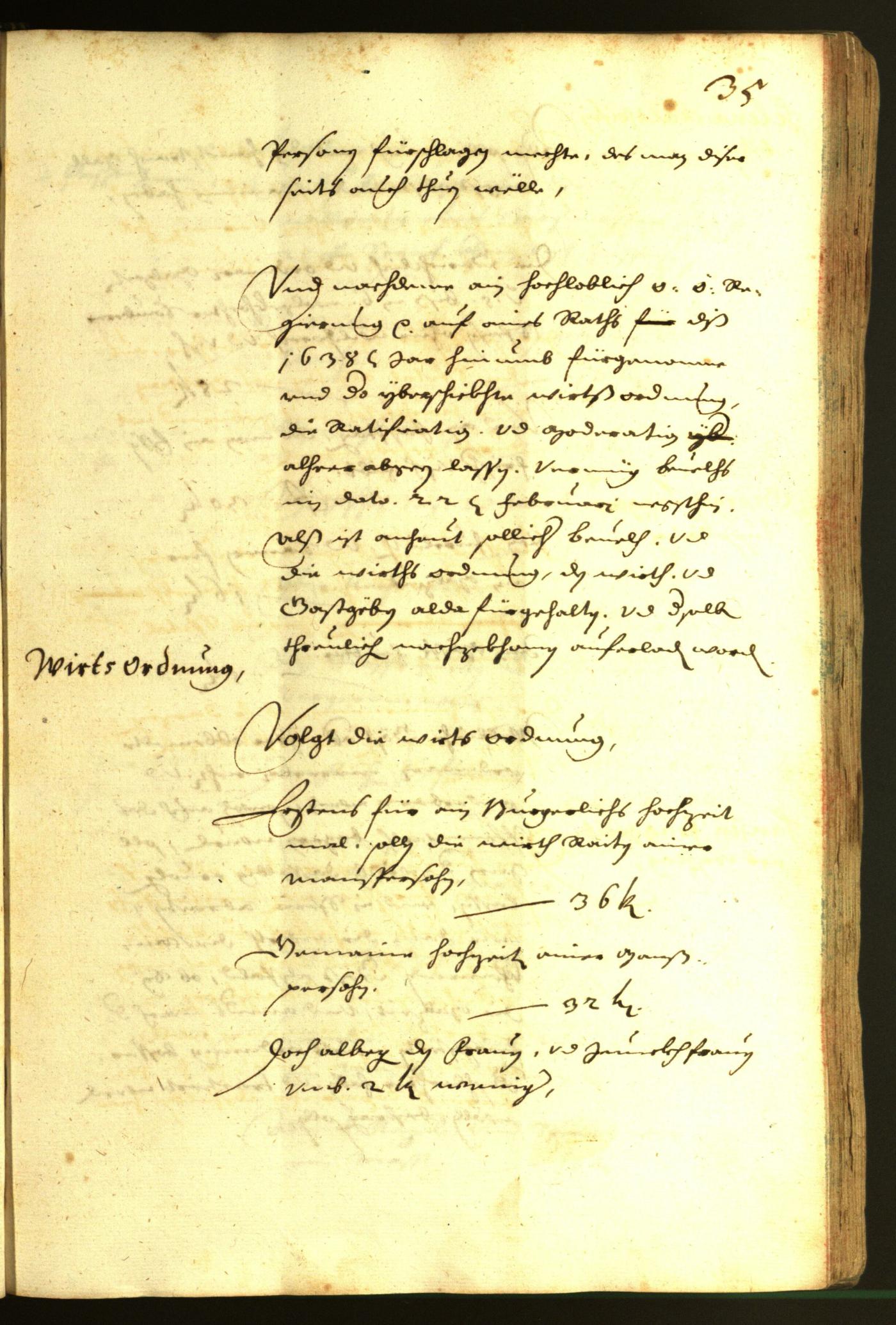 Stadtarchiv Bozen - BOhisto Ratsprotokoll 1638 