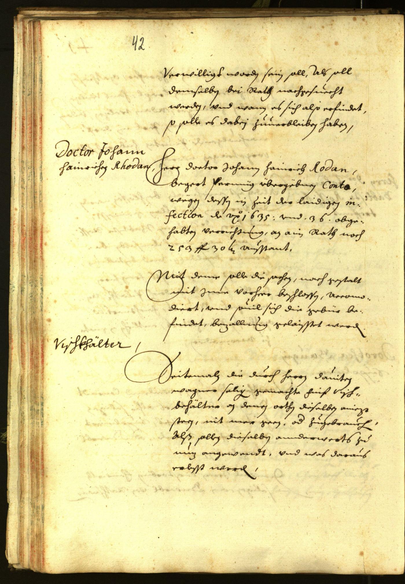 Civic Archives of Bozen-Bolzano - BOhisto Minutes of the council 1638 