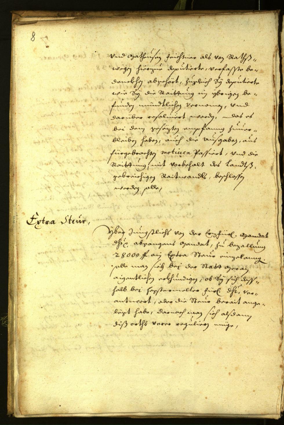 Civic Archives of Bozen-Bolzano - BOhisto Minutes of the council 1638 