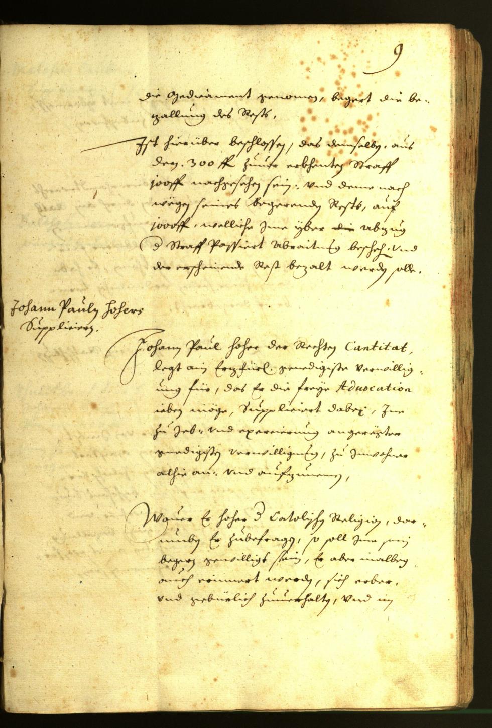 Stadtarchiv Bozen - BOhisto Ratsprotokoll 1638 