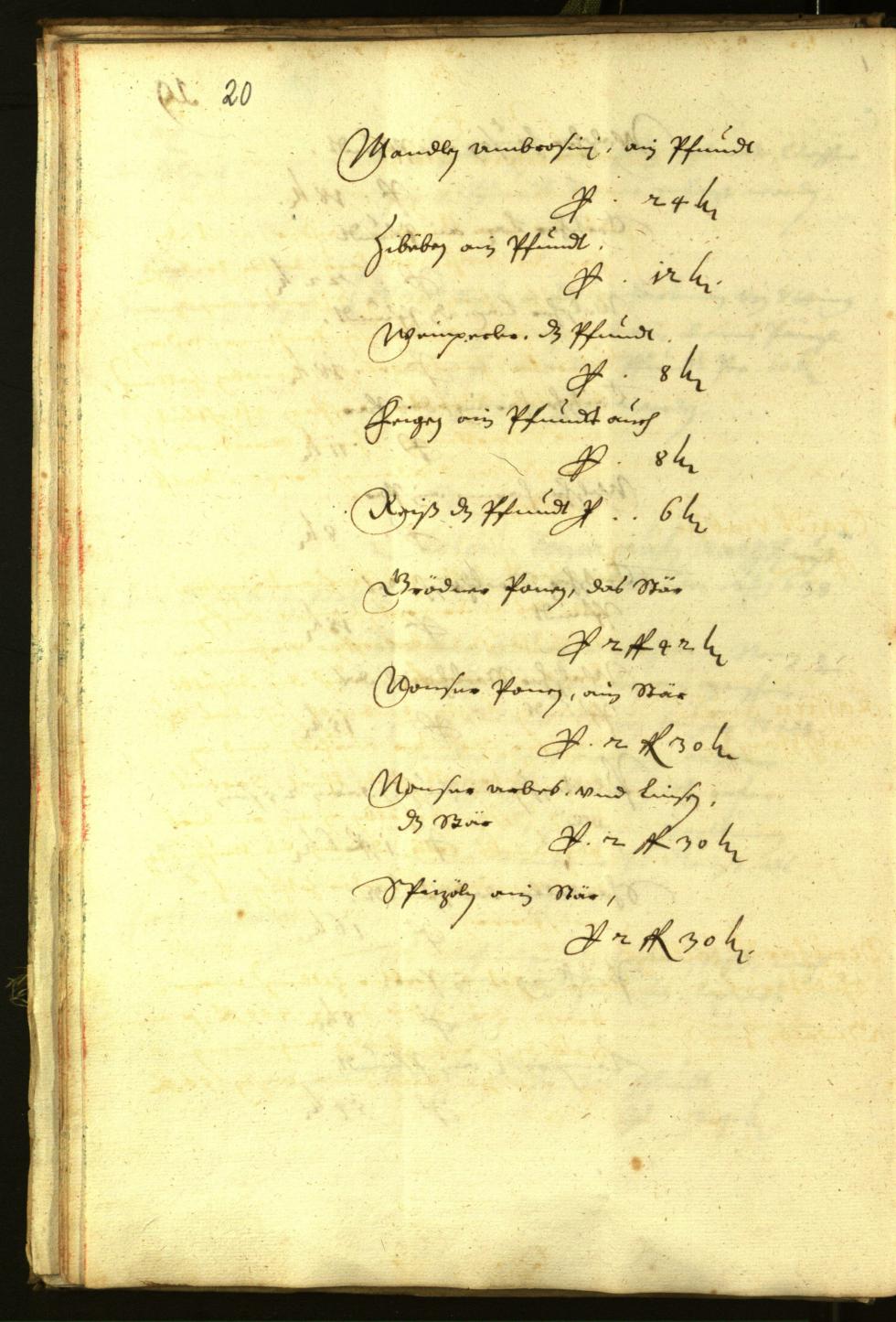 Stadtarchiv Bozen - BOhisto Ratsprotokoll 1638 