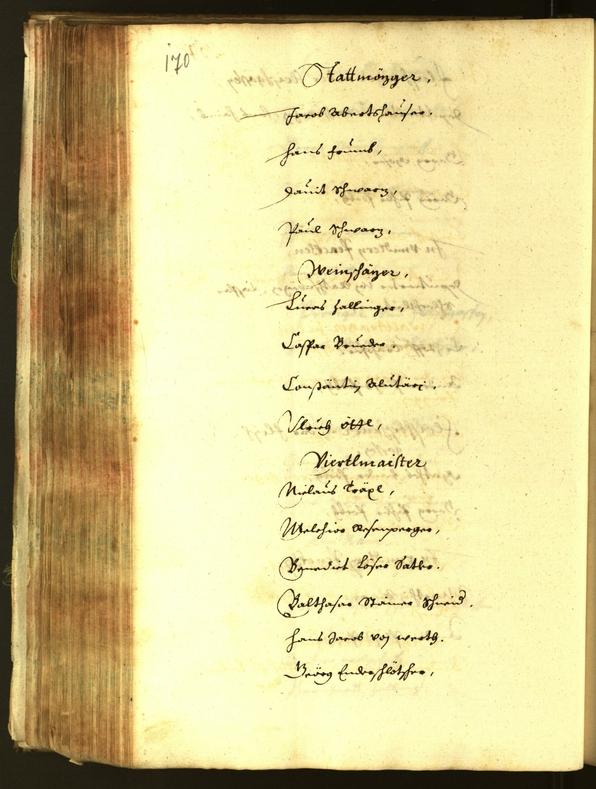 Civic Archives of Bozen-Bolzano - BOhisto Minutes of the council 1639 