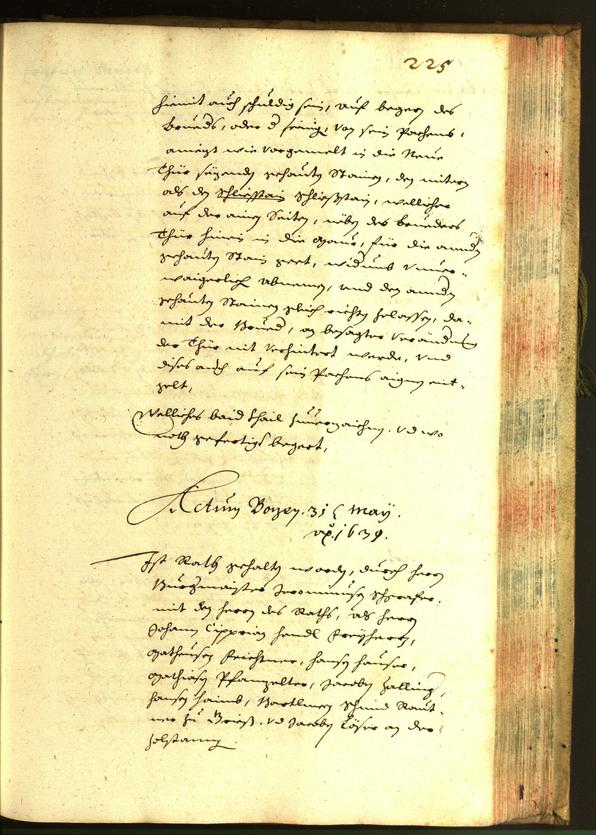 Civic Archives of Bozen-Bolzano - BOhisto Minutes of the council 1639 