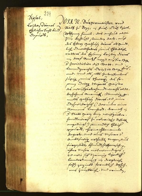 Civic Archives of Bozen-Bolzano - BOhisto Minutes of the council 1639 