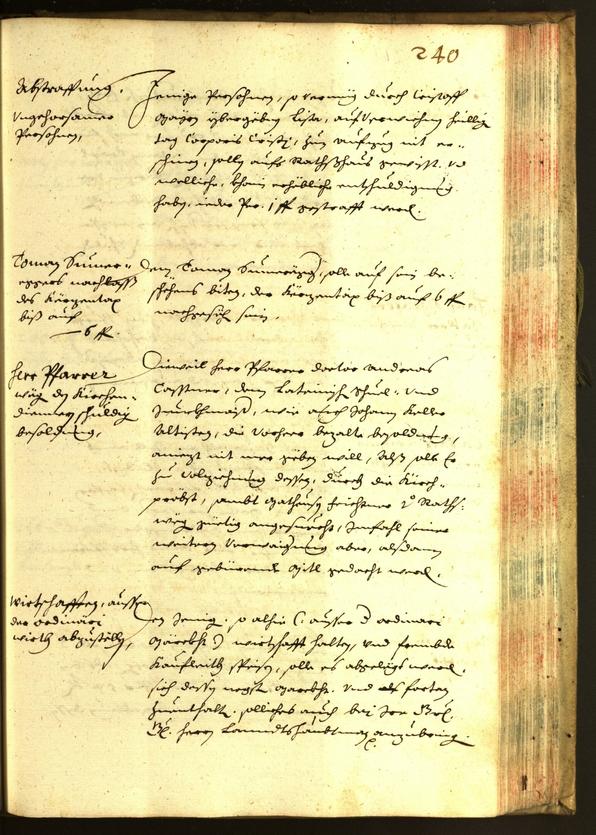 Civic Archives of Bozen-Bolzano - BOhisto Minutes of the council 1639 