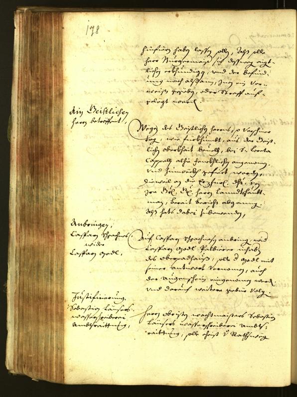 Civic Archives of Bozen-Bolzano - BOhisto Minutes of the council 1639 