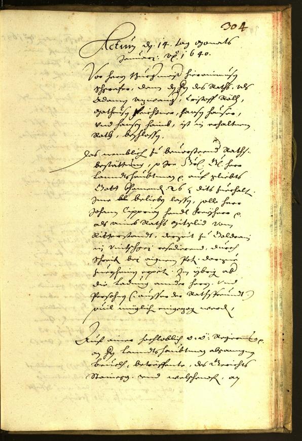 Civic Archives of Bozen-Bolzano - BOhisto Minutes of the council 1639 