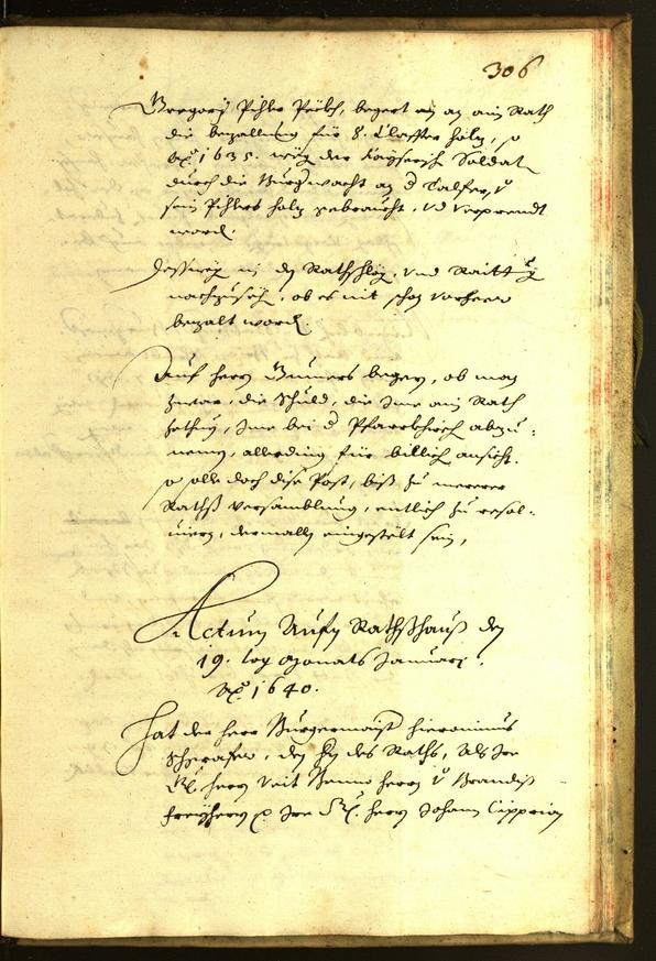 Civic Archives of Bozen-Bolzano - BOhisto Minutes of the council 1639 