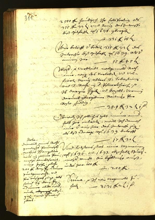 Civic Archives of Bozen-Bolzano - BOhisto Minutes of the council 1639 