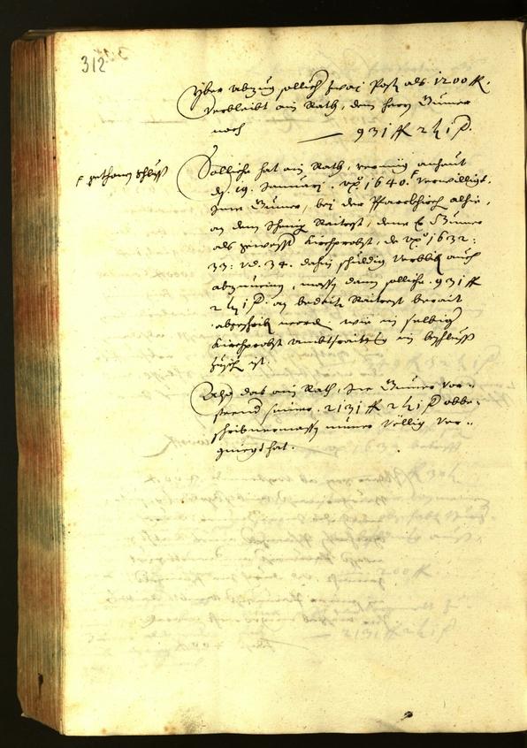 Civic Archives of Bozen-Bolzano - BOhisto Minutes of the council 1639 