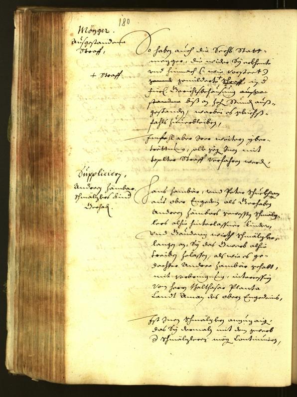 Civic Archives of Bozen-Bolzano - BOhisto Minutes of the council 1639 