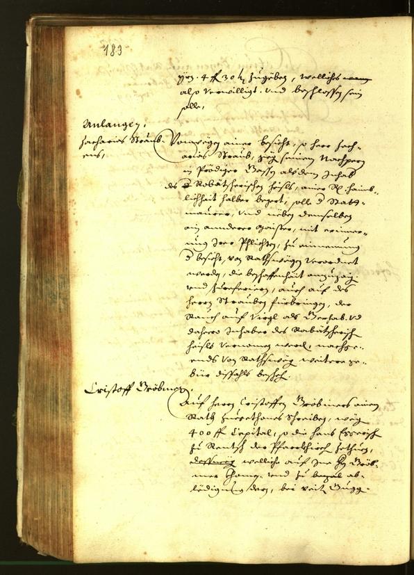 Civic Archives of Bozen-Bolzano - BOhisto Minutes of the council 1639 