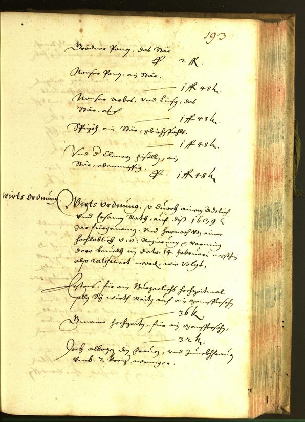 Civic Archives of Bozen-Bolzano - BOhisto Minutes of the council 1639 