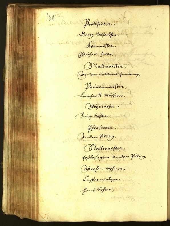 Archivio Storico della Città di Bolzano - BOhisto protocollo consiliare 1639 