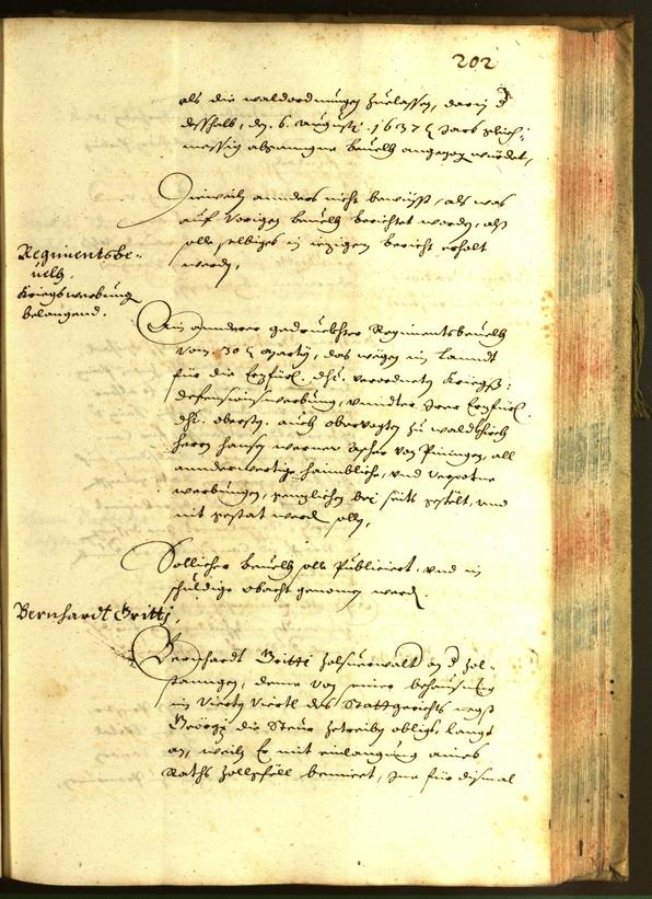 Civic Archives of Bozen-Bolzano - BOhisto Minutes of the council 1639 