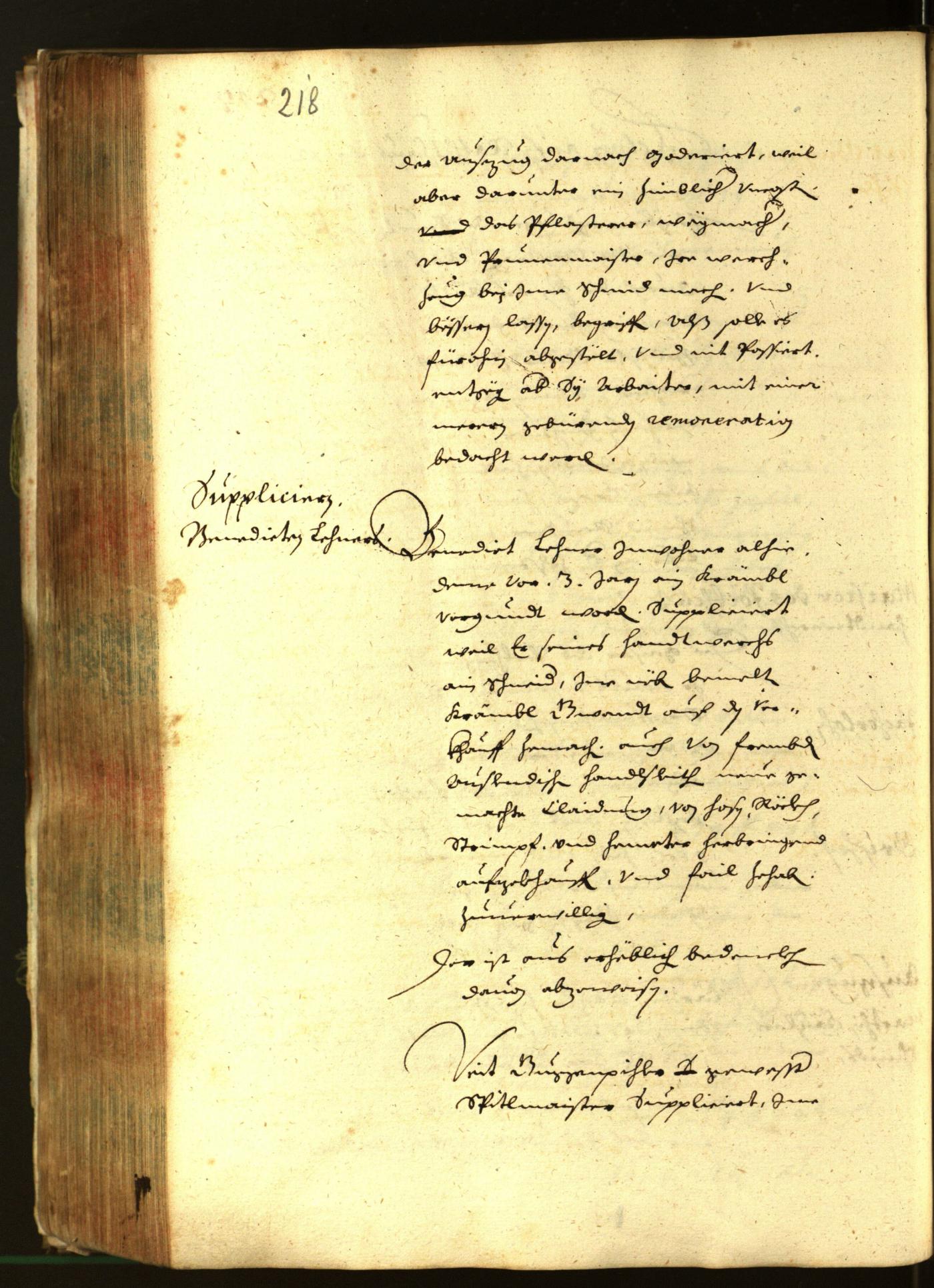 Civic Archives of Bozen-Bolzano - BOhisto Minutes of the council 1639 