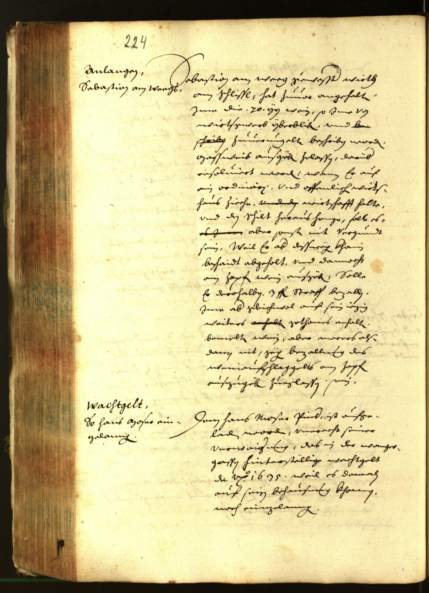 Stadtarchiv Bozen - BOhisto Ratsprotokoll 1639 