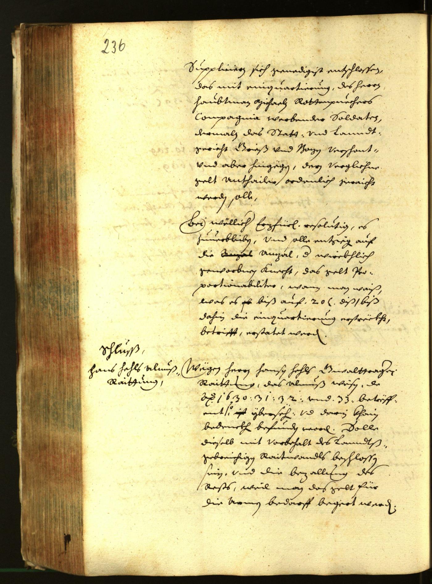 Stadtarchiv Bozen - BOhisto Ratsprotokoll 1639 