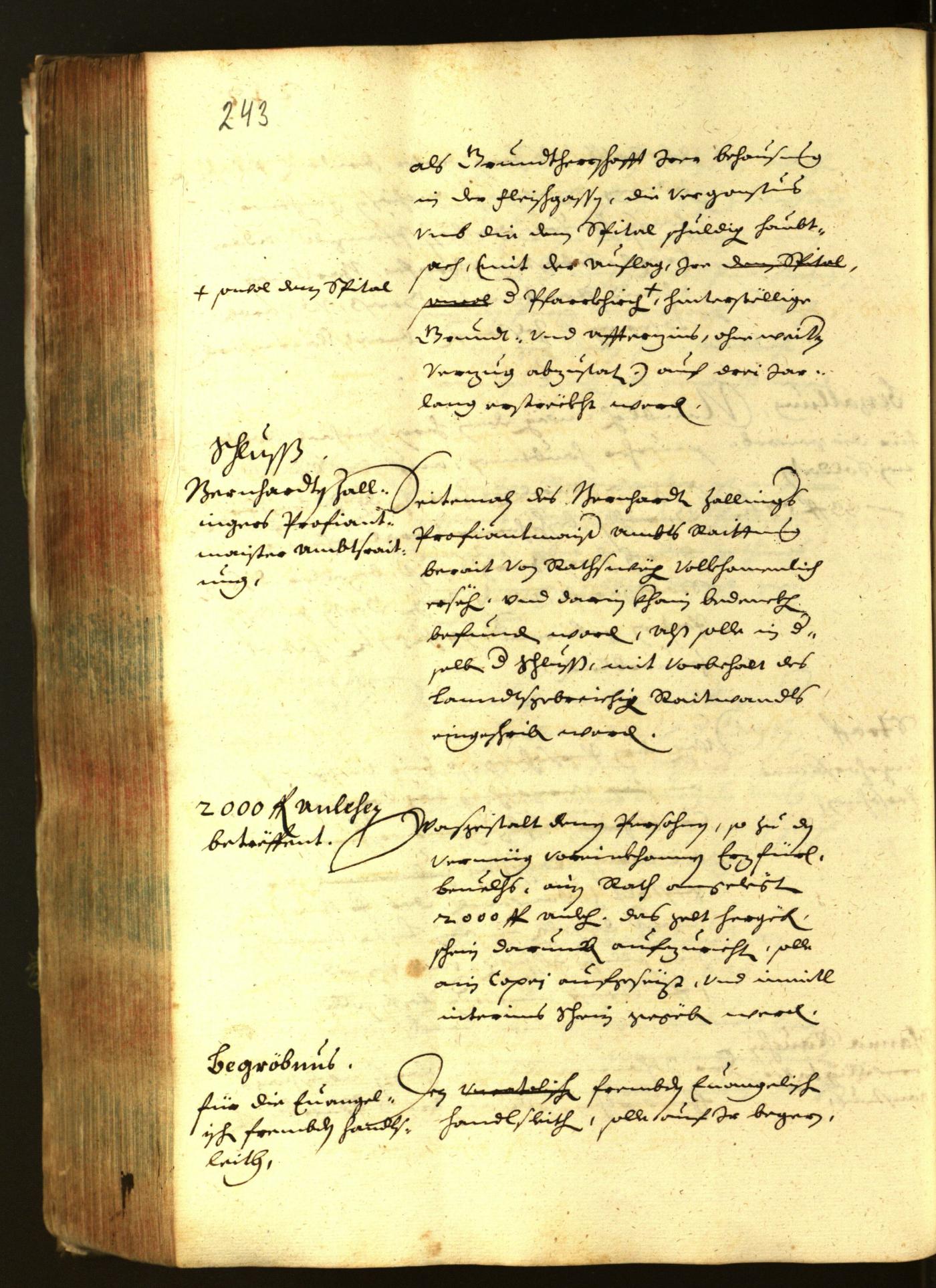 Civic Archives of Bozen-Bolzano - BOhisto Minutes of the council 1639 