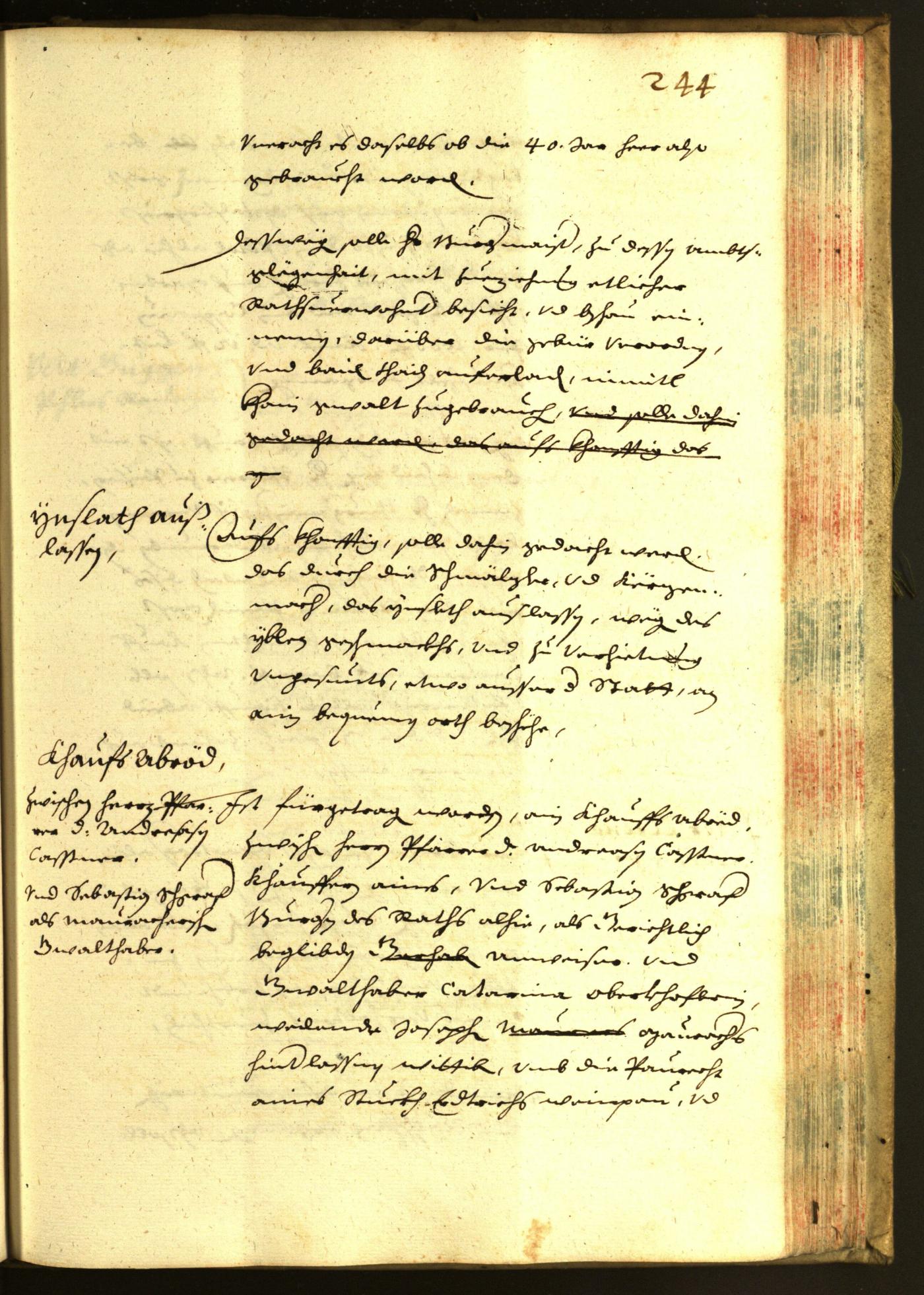 Civic Archives of Bozen-Bolzano - BOhisto Minutes of the council 1639 