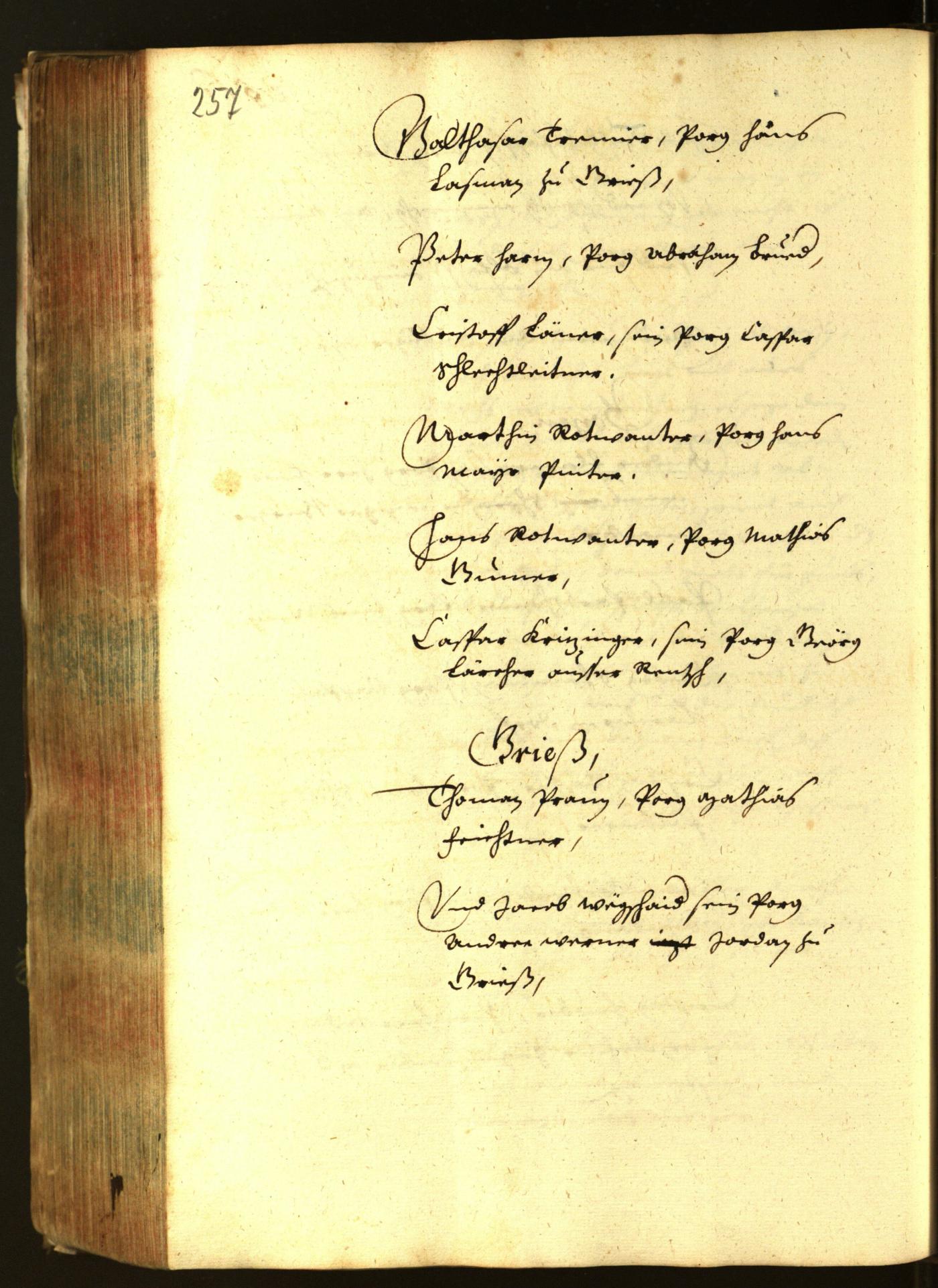 Civic Archives of Bozen-Bolzano - BOhisto Minutes of the council 1639 