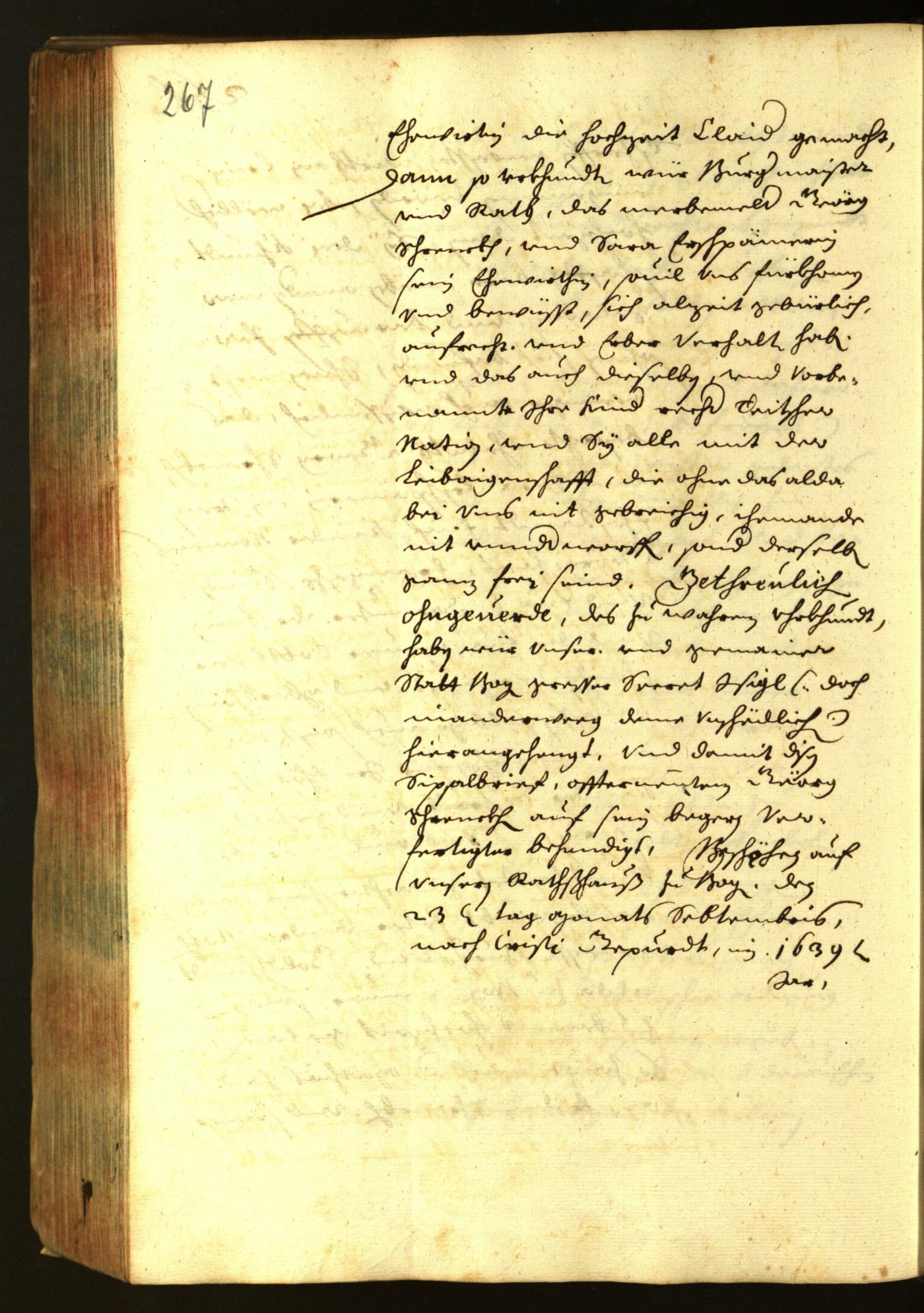 Civic Archives of Bozen-Bolzano - BOhisto Minutes of the council 1639 