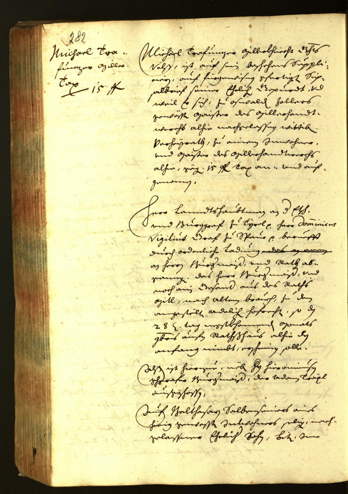 Civic Archives of Bozen-Bolzano - BOhisto Minutes of the council 1639 