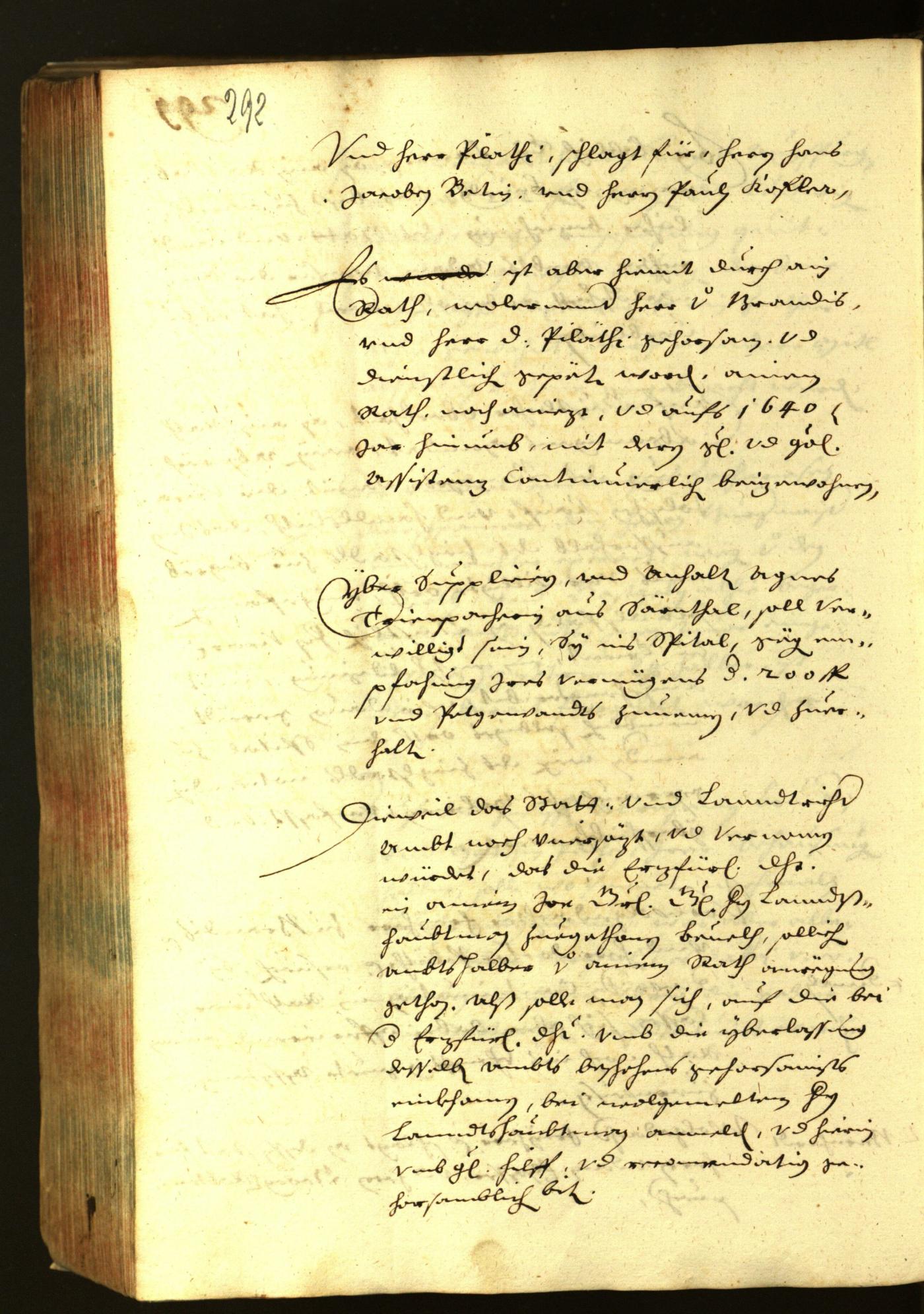 Civic Archives of Bozen-Bolzano - BOhisto Minutes of the council 1639 