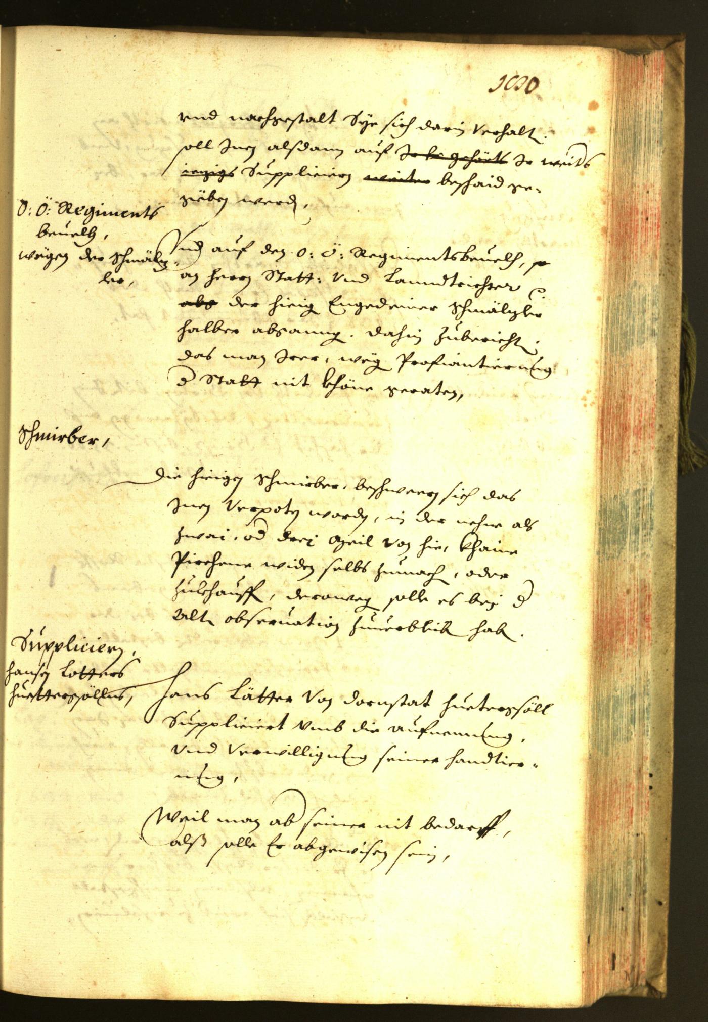 Civic Archives of Bozen-Bolzano - BOhisto Minutes of the council 1639 