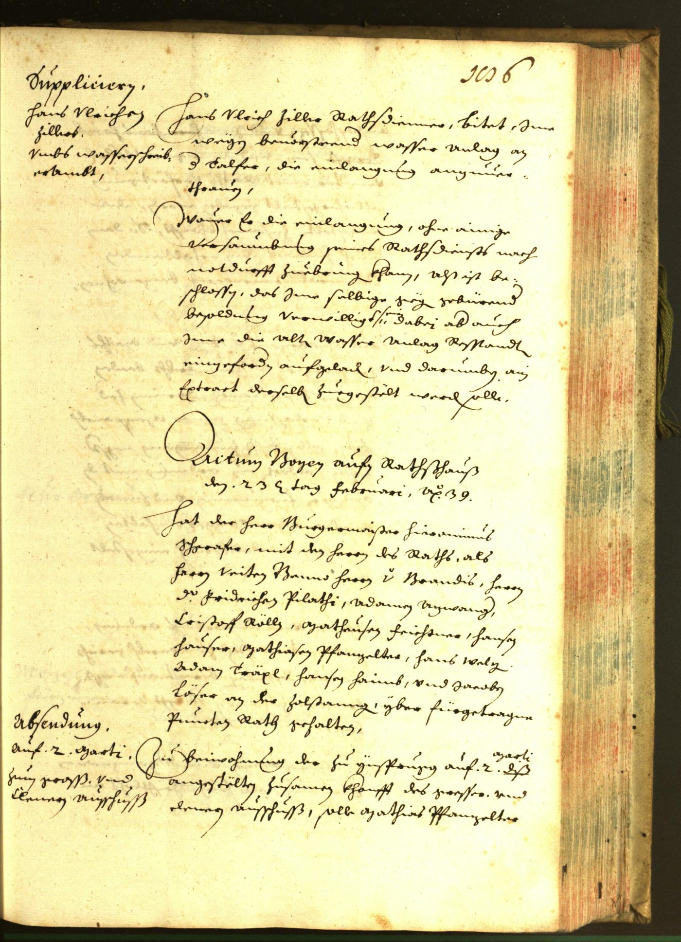 Civic Archives of Bozen-Bolzano - BOhisto Minutes of the council 1639 