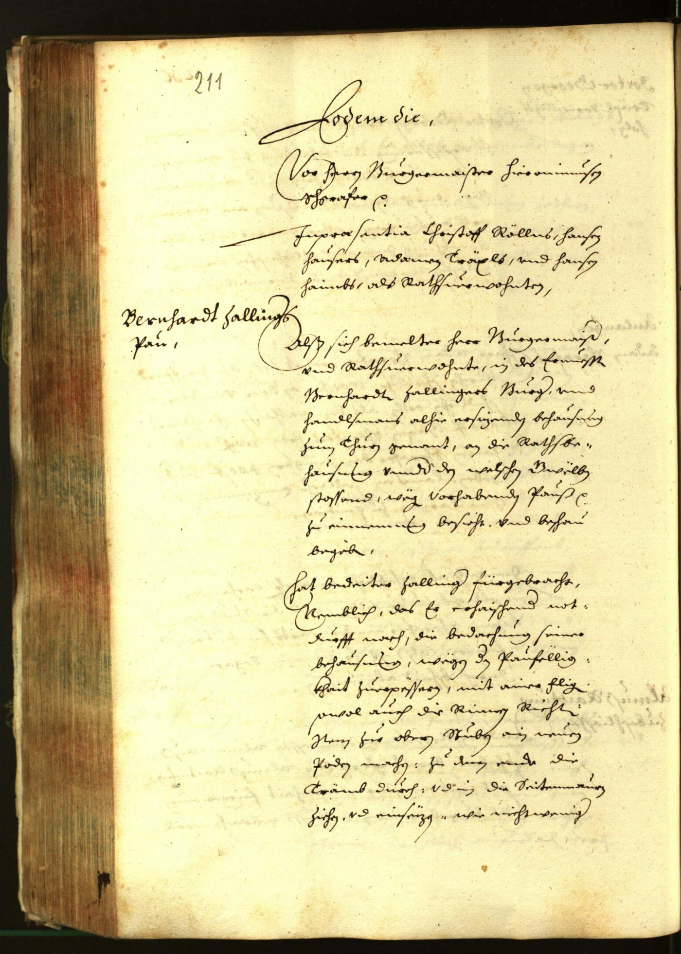 Civic Archives of Bozen-Bolzano - BOhisto Minutes of the council 1639 