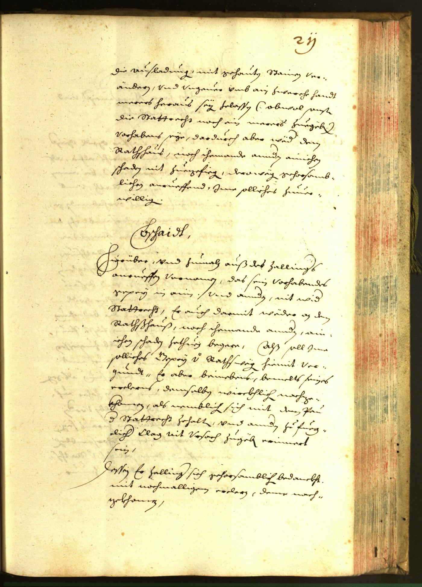 Archivio Storico della Città di Bolzano - BOhisto protocollo consiliare 1639 