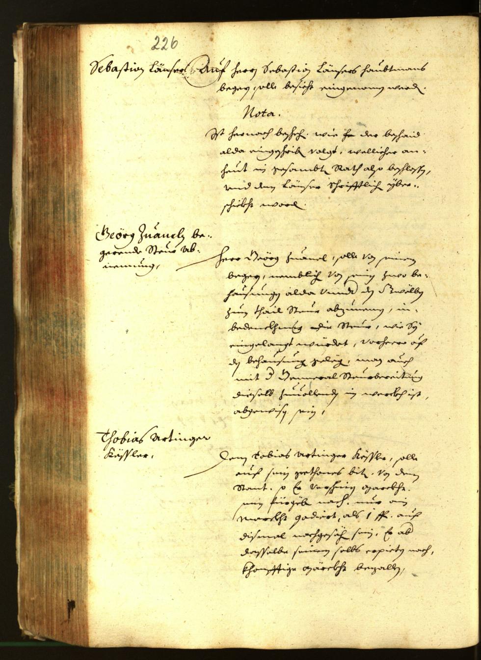 Civic Archives of Bozen-Bolzano - BOhisto Minutes of the council 1639 