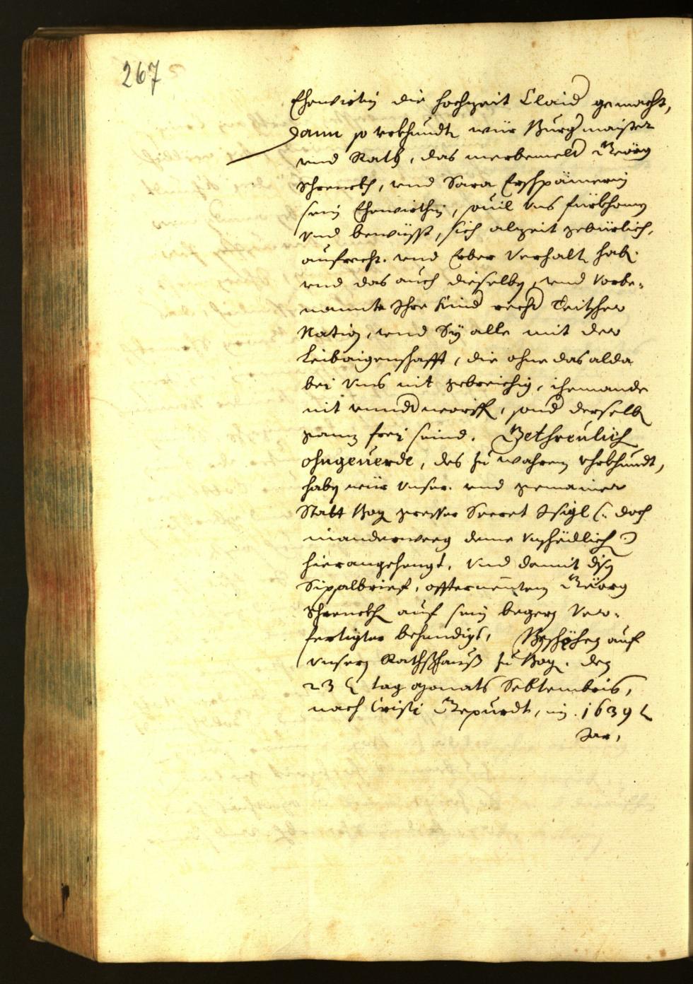 Civic Archives of Bozen-Bolzano - BOhisto Minutes of the council 1639 