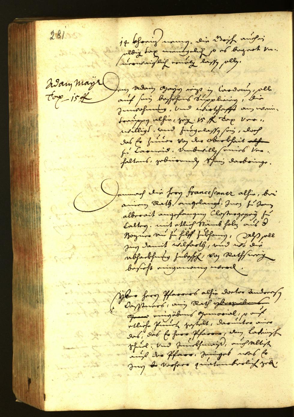 Civic Archives of Bozen-Bolzano - BOhisto Minutes of the council 1639 