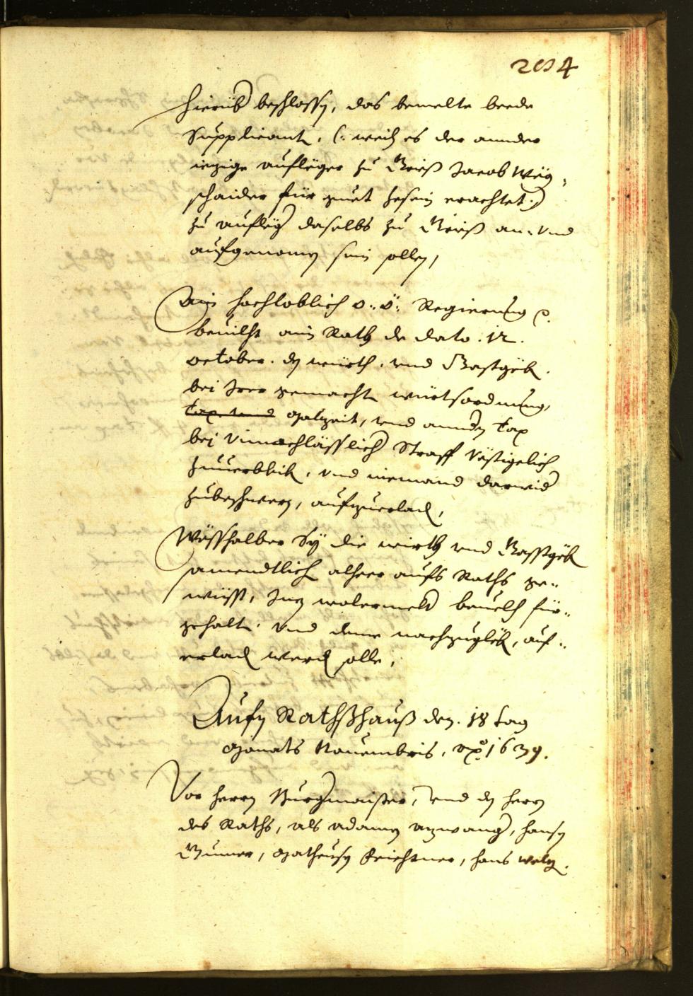 Civic Archives of Bozen-Bolzano - BOhisto Minutes of the council 1639 